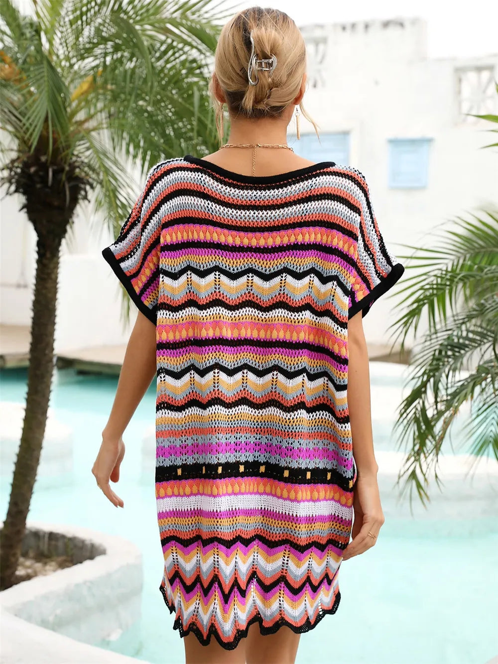 Lightweight Acrylic Beach Cover-Up